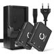 2x Batteri 1500mAh + Oplader