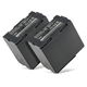 2x Batteri 3300mAh