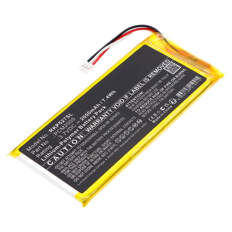 Batteri til Ring Alarm Keypad (2.Gen) PCM2000 (2000mAh, 3.7V) fra CELLONIC
