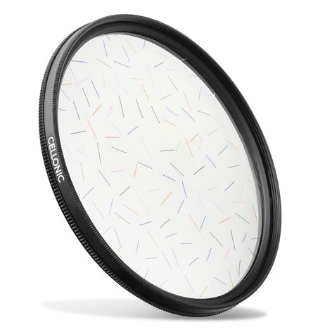 Ø 58mm Regnbue Stjernelys Strimmelfilter til Canon XA10; LEGRIA HF G40; XA11; XA15; XA20; XA25 fra CELLONIC
