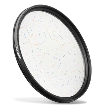Regnbue Stjernelys Strimmelfilter til Ø 77mm Effektfilter