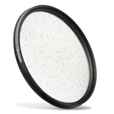 Regnbue Stjernelys Strimmelfilter til Ø 82mm Effektfilter