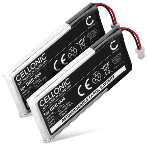 2x Battery for Nintendo Joy-Con 2 BEE-004 (500mAh, 3.8V) from CELLONIC