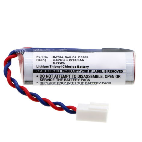 Batteri til DAITEM DP1000; HP 500; OPT 300; ST 251, 252, 254; ST252; ST253; ST254 (2700mAh, 3.6V) fra CELLONIC
