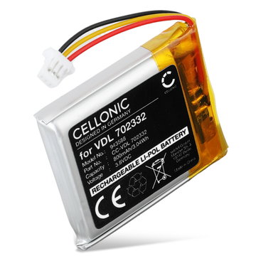 Battery til JBL Tune 720BT, 760BT 800mAh 3.8V fra CELLONIC
