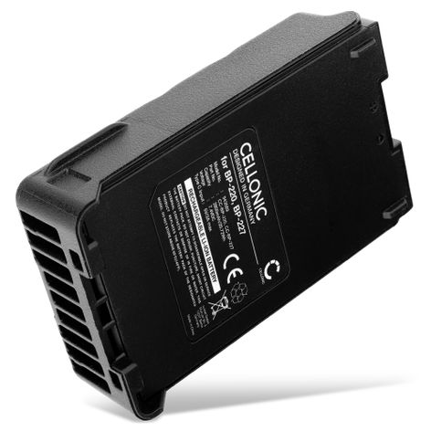 Batteri til Icom IC-V80, IC-V80E, IC-M87, IC-F61, IC-V85, IC-F51, IC-M88, IC-F50, IC-F50V BP-220 (2800mAh, 7.4V) fra CELLONIC
