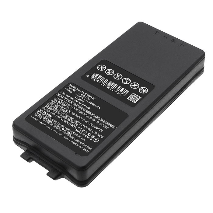 Battery for AOR AR-DV10 Yaesu FTA-550L, FTA-750L, FTA-450L, FTA-85L 7.4V 2000mAh Li Ion from CELLONIC