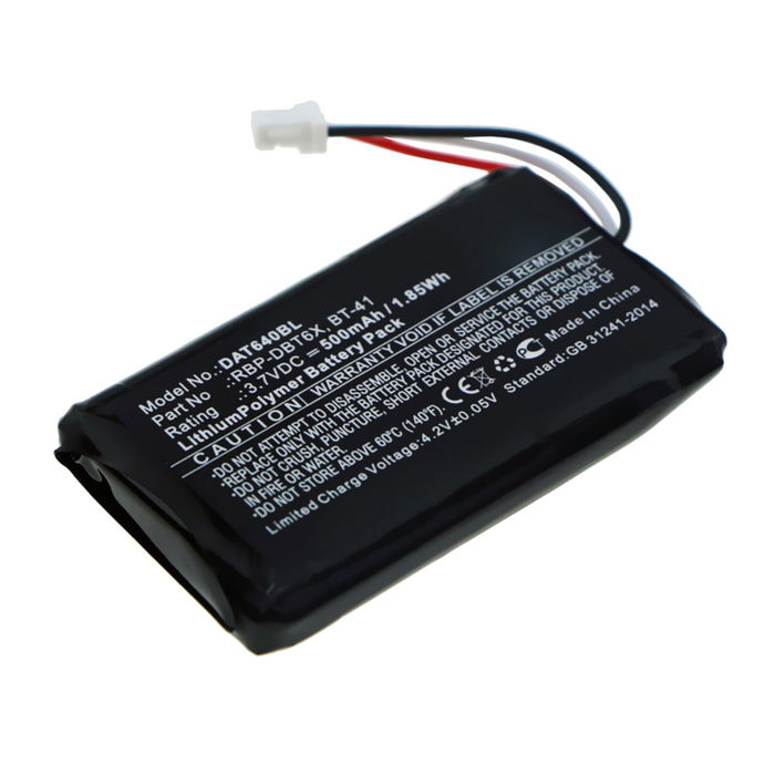 Battery til Datalogic Rida DBT6400 500mAh 3.7V fra CELLONIC