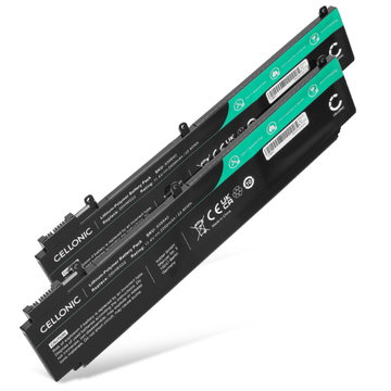 2x Batteri til Lenovo ThinkPad T460s, T470s, Lenovo 00HW022, 00HW023, SB10F46461 Bærbar computer - 2000mAh 11.4V 