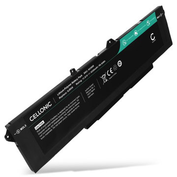 Batteri til Dell Alienware M18 R2, m18 R1, M17 R5, M18 R1 (AMD), M18 R1 (Intel), Precision 3591, 3561, 3571, Latitude 5521, 5531, 15 5531, Dell 9JRV0, 53XP7 Bærbar computer - 8350mAh 11.61V 