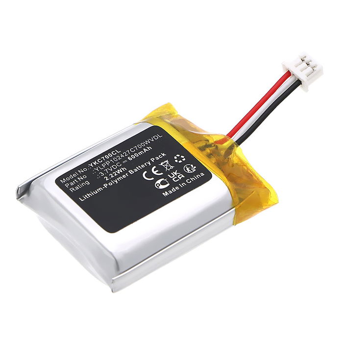 Battery for Yealink CP700 YLPP102427C700WVDL (600mAh, 3.7V) from CELLONIC