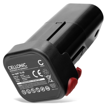 Güde Regenfasspumpe Batteri 2000mAh fra CELLONIC