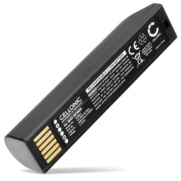 1x Batteri til Honeywell Granit XP 1990iSR, Xenon 1902GHD BAT-SCN05, 50148009-001 (3400mAh, 3.7V) fra CELLONIC