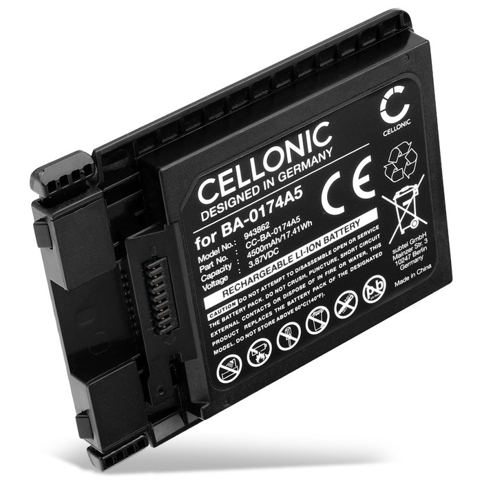 Battery til Cipherlab RS38 4500mAh 3.87V fra CELLONIC