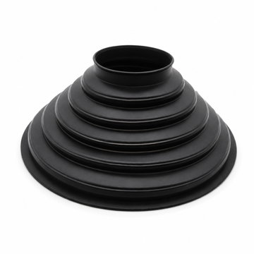 Universal Kamera Modlysblænde til 70-90mm – Sammenfoldelig gummi Skrue Sammenklappelig Modlysblænde fra CELLONIC