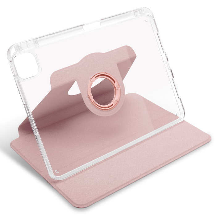 Universal tablet-etui med stander til Samsung Galaxy Tab A 10.1 Note Tab 4 Lenovo Tab M10 E10 - 360° roterende lodret / vandret stander - Passer til 10" tommer tablets - brun