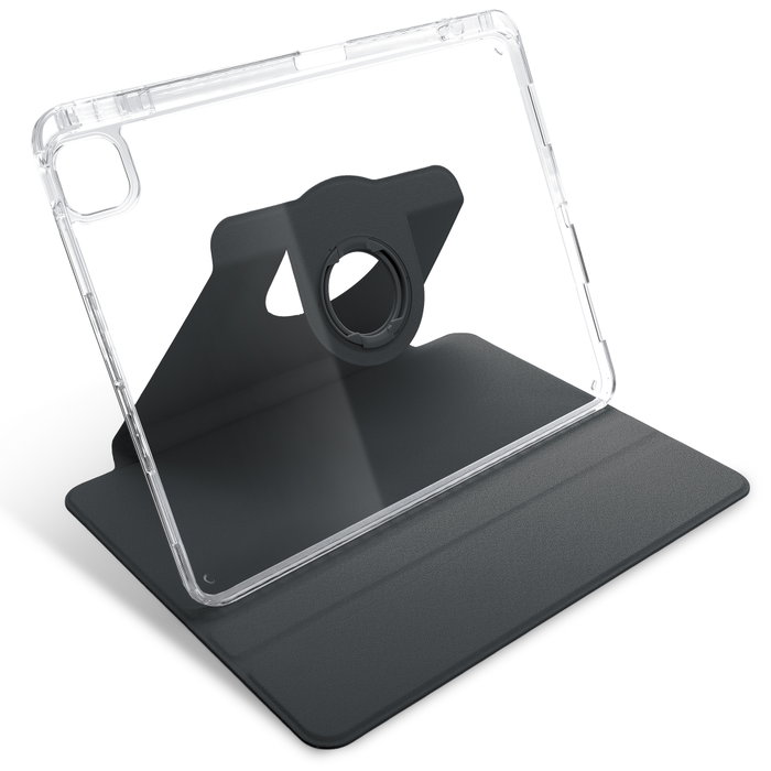 Universal tablet-etui med stander til Samsung Galaxy Tab A 10.1 Note Tab 4 Lenovo Tab M10 E10 - 360° roterende lodret / vandret stander - Passer til 10" tommer tablets - brun
