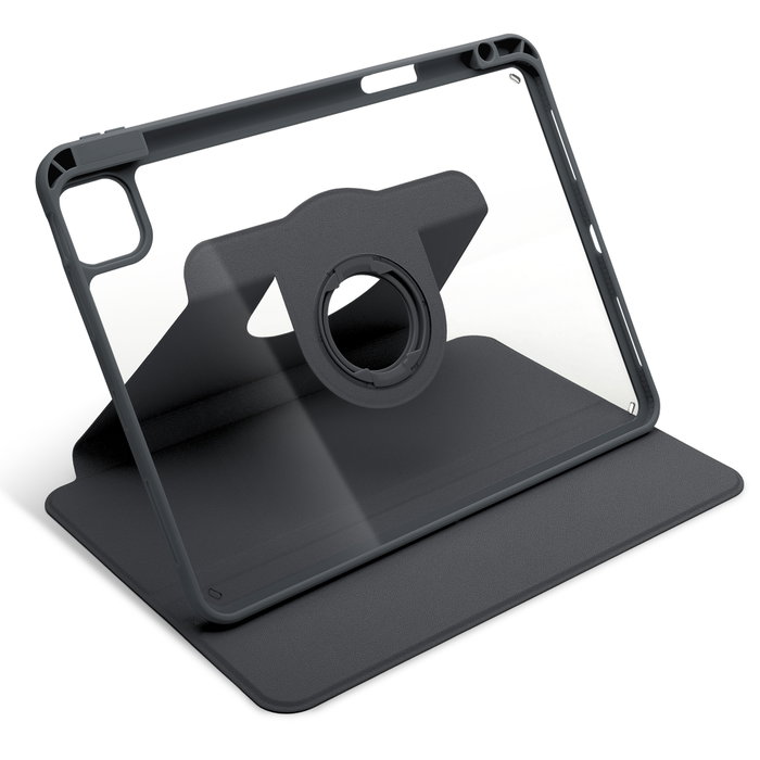 Universal tablet-etui med stander til Samsung Galaxy Tab A 10.1 Note Tab 4 Lenovo Tab M10 E10 - 360° roterende lodret / vandret stander - Passer til 10" tommer tablets - brun