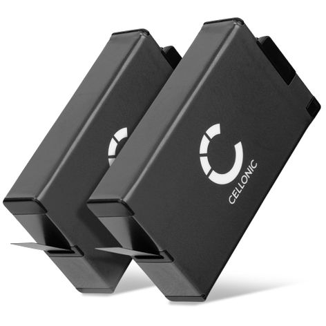 2x Battery for GoPro MAX 2 AMBAT-001 (1850mAh, 4.48V) from CELLONIC