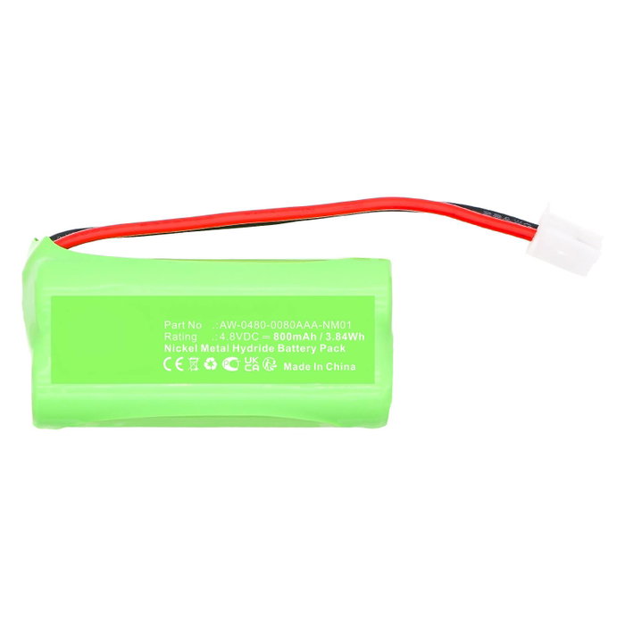 Batteri til Fischer AW-0480-0080AAA-NM01 (800mAh, 3.6V) fra CELLONIC